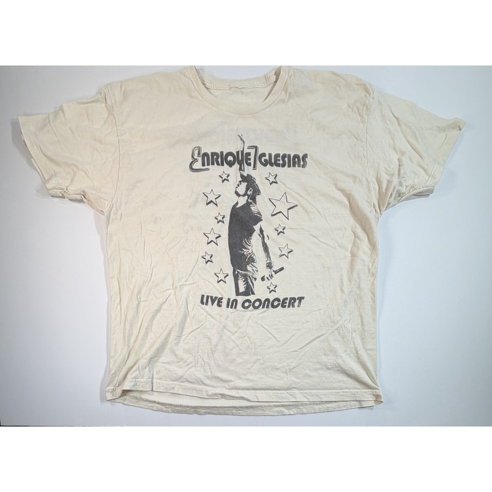 Enrique Iglesias Trilogy‎ Tour 2023 Concert T Shirt XL